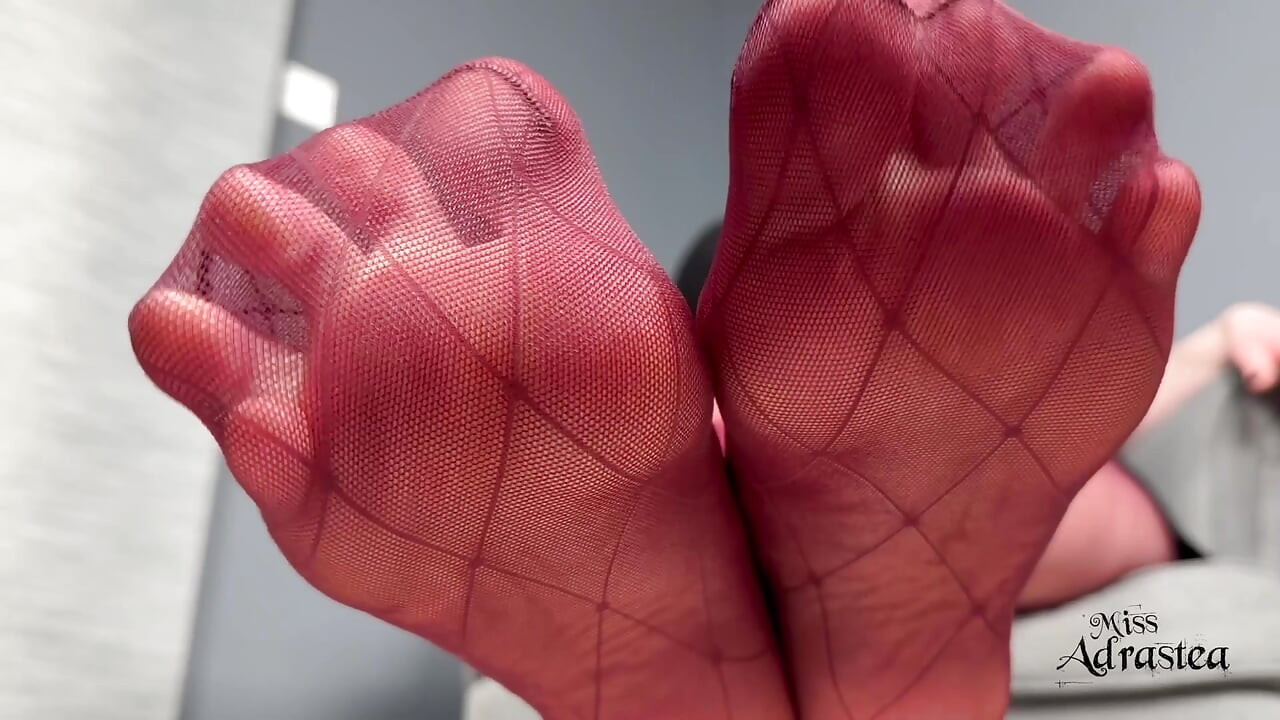 Worship My Fragrant Feet and Cum on My Countdown! - Pantyhose Domination with Foot Worship, and JOI with Miss Adrastea