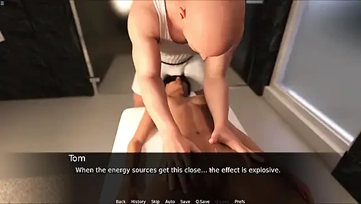 Wife Having Fun With Massage Guy Infront Of Cuckold Husband