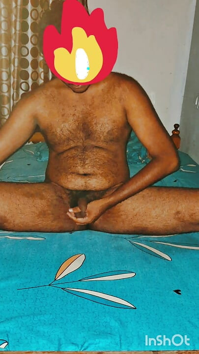 Hot Mallu Boy Nude Dancing & Masturbation on Bed
