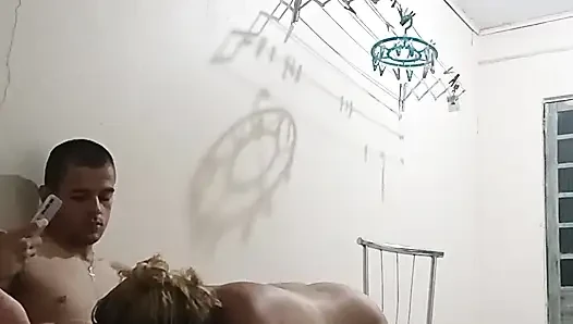 Blowjob and inversion in the husband