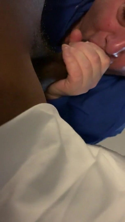 Thrilling moment from "Cute White guy sucking his first BBC part 1"