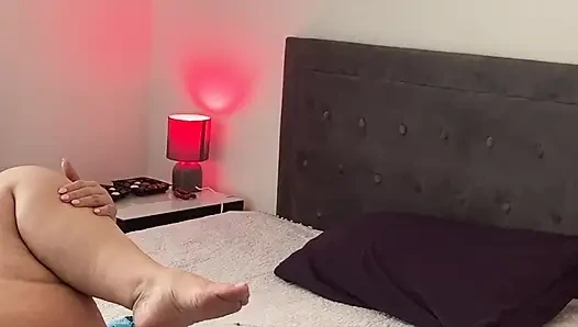 Milf Climbs onto the Bed for Hard BBC Doggy style