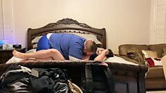 Straight guy gets fucked for the first time by a big chub