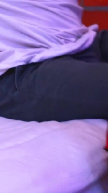 Must-share moment from "The stepdaughter seduces her brother's friend and fucks him in his room while her father is working."