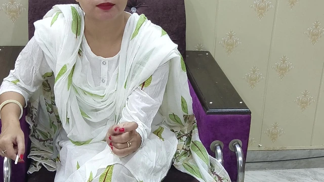 Beautiful Indian Punjabi step mom Pussy and ass fucked hard by Step son Vivek