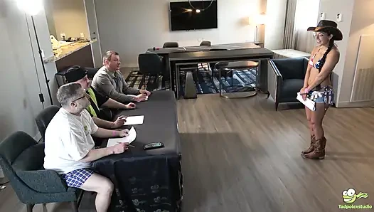 Gangbang with Creampies: Madison Wilde Gets the Part