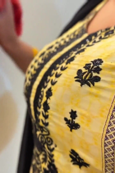 My Beautiful Big Ass & Big Tits Hot Roommate Without Pant Wearing Hijab Kamiz Panty & Clean Our Room