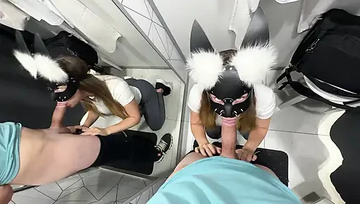 Soyunma odasında bir yabancıyla riskli
