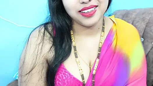 My husband was not at home, I got my brother-in-law to fuck me (Hindi voice)