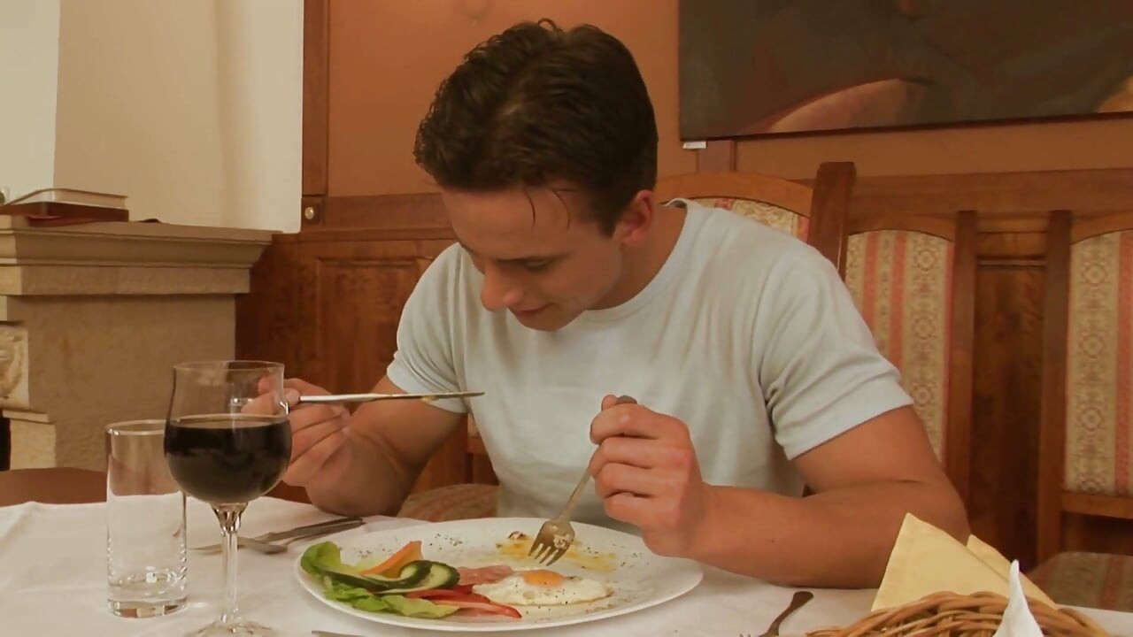 Chief gay fucked hard on the table
