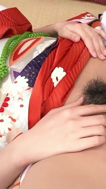 Thrilling moment from "Traditional Japanese Geisha Girl seduce to First Fuck by old Client in Uncensored Japan Porn"