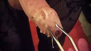 Cbt removing candle wax