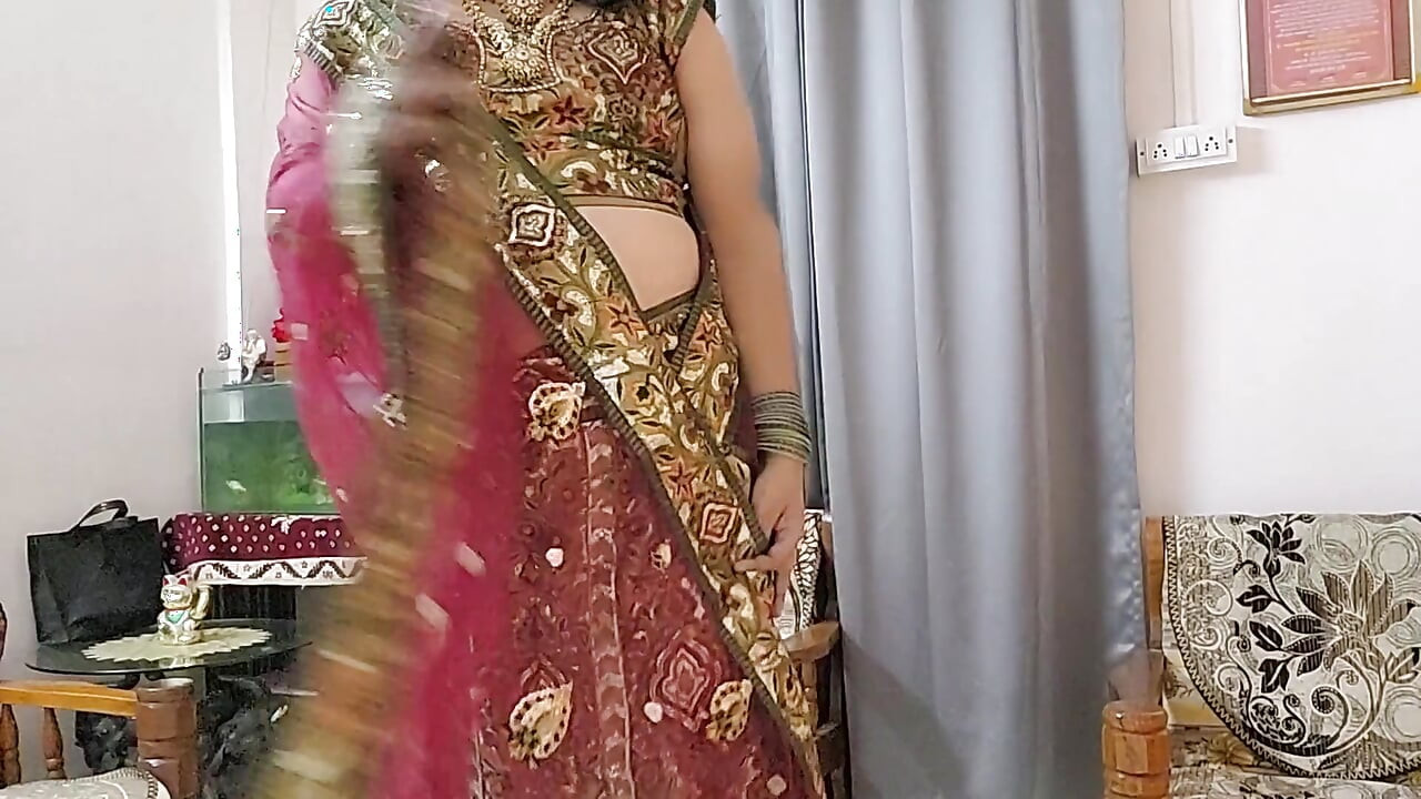 Mulher bonita em um sari