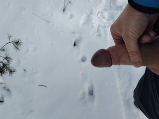 Branlette dans la forêt, le temps de la neige