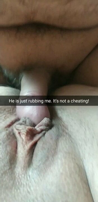 He is just rubbing my pussy! Its totally not cheating, hubby!