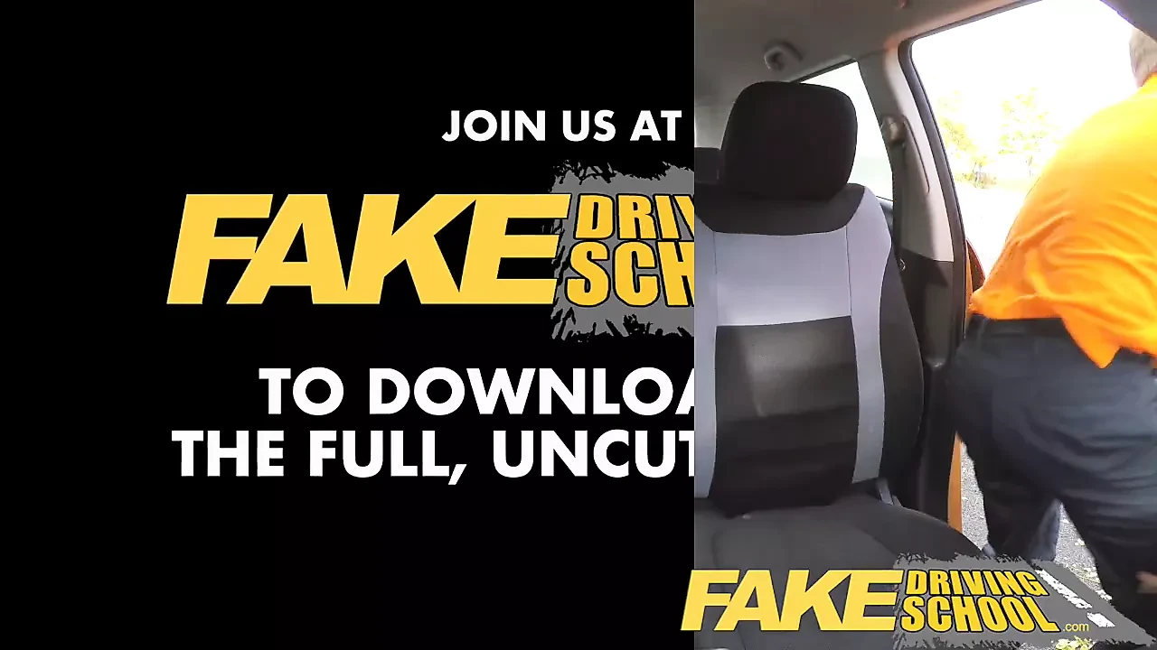 Fake Driving School Pretty black girl seduced by instructor