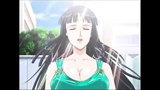 Gorąca studentka zostaje zerżnięta przez cycatą nauczycielkę hentai