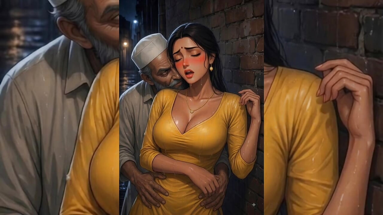 Bhabhi India dikelompokkan & disetubuhi keras oleh tetangga muslimnya yang menjijikkan di pasar yang sibuk