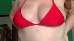 Kathleen's Sexy Thick Bikini Body