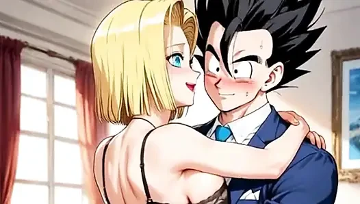Fanfic-android18 günlük hayatta sürtük küçük bir kaltak