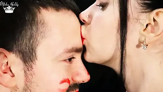 Red lipstick compilation & lip tease! 50$ instead of original price 85$