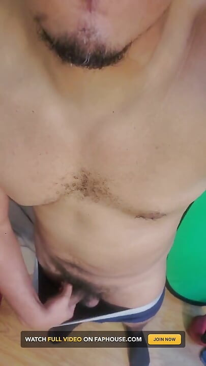 Stroking My Cock Before Work Need to Cum so Bad