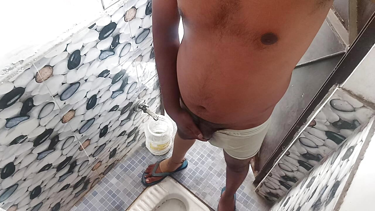 Waking up in the morning and massaging my penis.