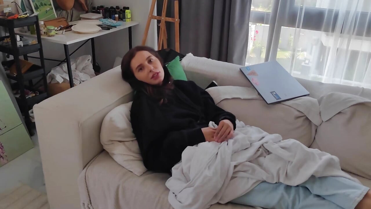 Her Stepfather Punished Her by Fucking Her in All Holes Because She Was Expelled From the University.