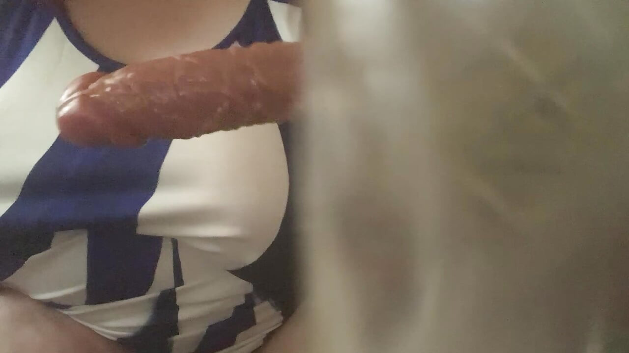 Have fun with the dildo