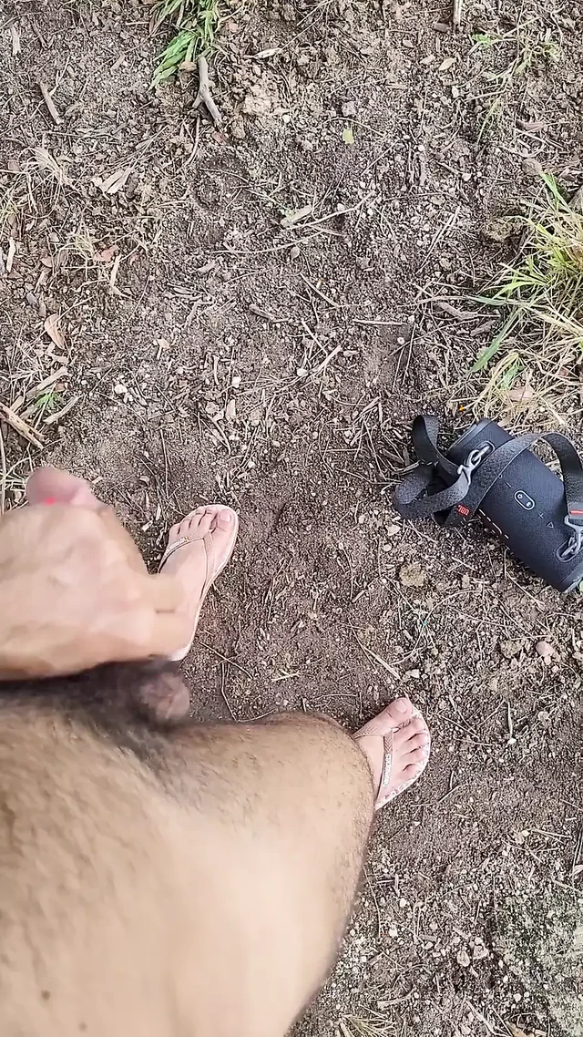 I Wanna Cum and Went to Jerk Off in the Forest