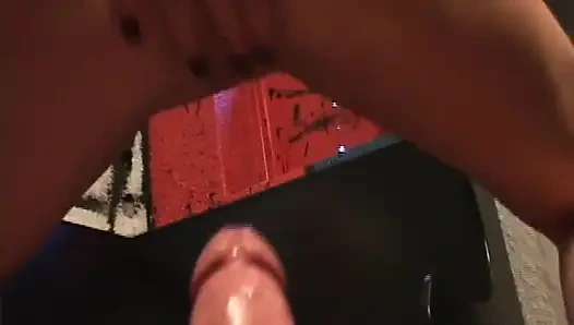 She Eat Cum From Her Pussy