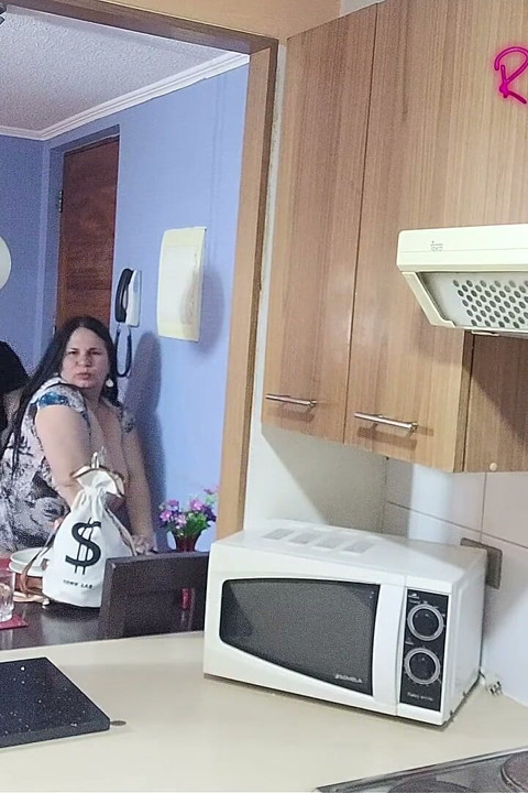 Videos for Fans: a Masked Young Man Fucks Me in the Kitchen