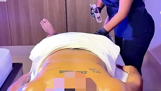 Sensual Manual Massage POV - Big Built Amateur Guy Happy Ending