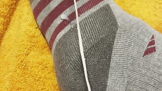 Nachts auf die Socken gewichst