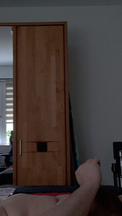 Jerking off in bed alone cumshot part 2 | Clip 1