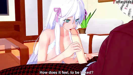 Guru hot rossweisse mengundangku ke rumahnya untuk ngentot - hs dxd ntr madness 13