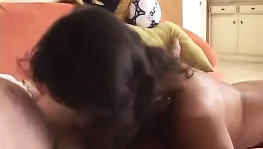 Pretty slut with big natural boobs enjoys fucking