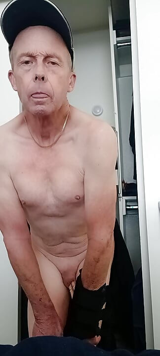 Sissy Faggot Uses Clothes Pins To Help Shrink His Dick