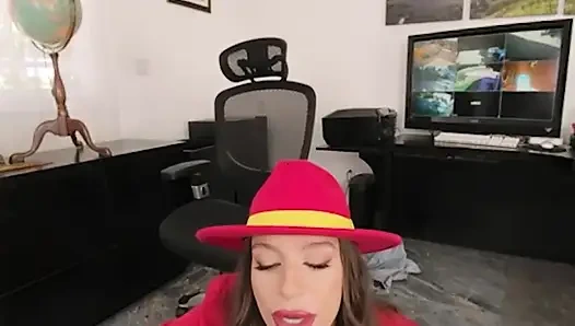 Vrcosplayx april olsen carmen sandiego olarak her zaman kötü bir kız olmuştur ama şimdi kontrolün altında bölüm 1