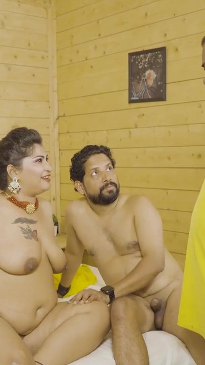 HUSBAND AND WIFE BOTH FUCKED TOGETHER WITH THEIR SERVANT, A HARDCORE THREESOME SEX STORY | Clip 2