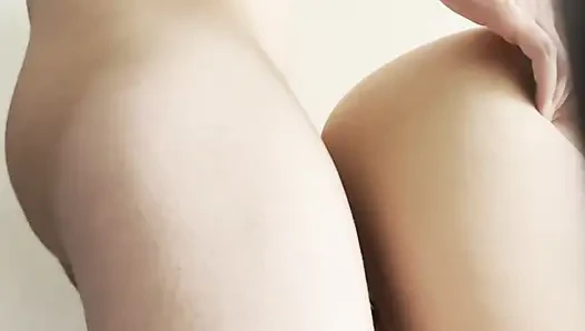 Natural big Ass stepmom is thirsty for his Asian big Dick stepson Part1