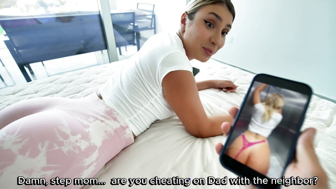 Step Mom will do anything to make me Delete this Videos