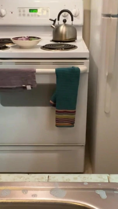 Captivating moment from "Am I Ready For Nuts Yet? Naked in the Kitchen Episode 89"