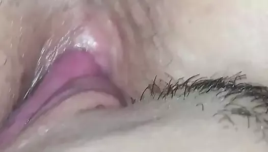 Close-up on Lily's pussy and asshole being licked and sucked
