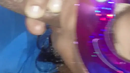 Sucking cock deep