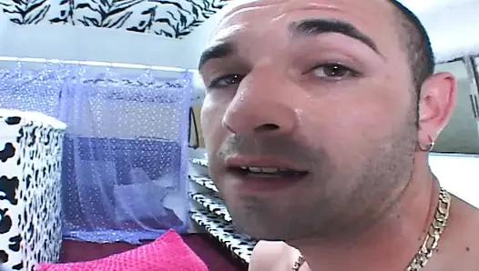 Picked up teen gets slammed and jizzed on pussy