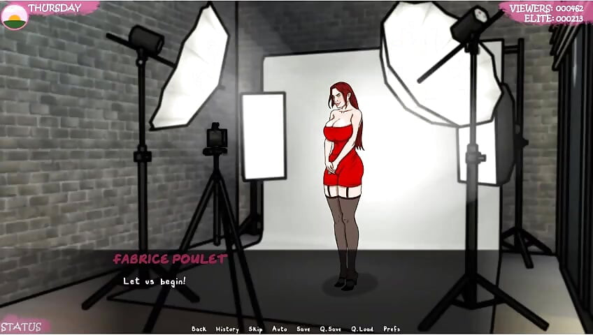 Project Hotwife - Gameplay - Roleplay - Husband Loves Wife Exposing Herself to Male Coworker