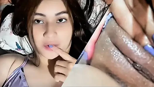 My sister-in-law doing porn omg how delicious how it is touched