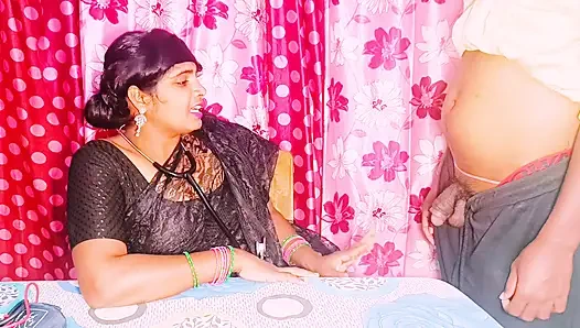 Hintli seks doktoru hasta büyük yaraklı Telugu edepsizce konuşuyor