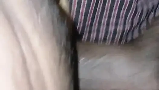 Cute girl sucks boyfriend's cock and fucks in her room